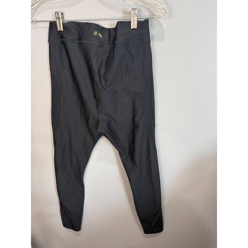 Peloton Black Repreve High Rise Performance Leggings Plus Size 3X Reflective Zip